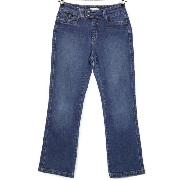 Lee Natural Bootcut Jeans Just Below The Waist Stretch 10 Medium 28 X 31 - Picture 2 of 10